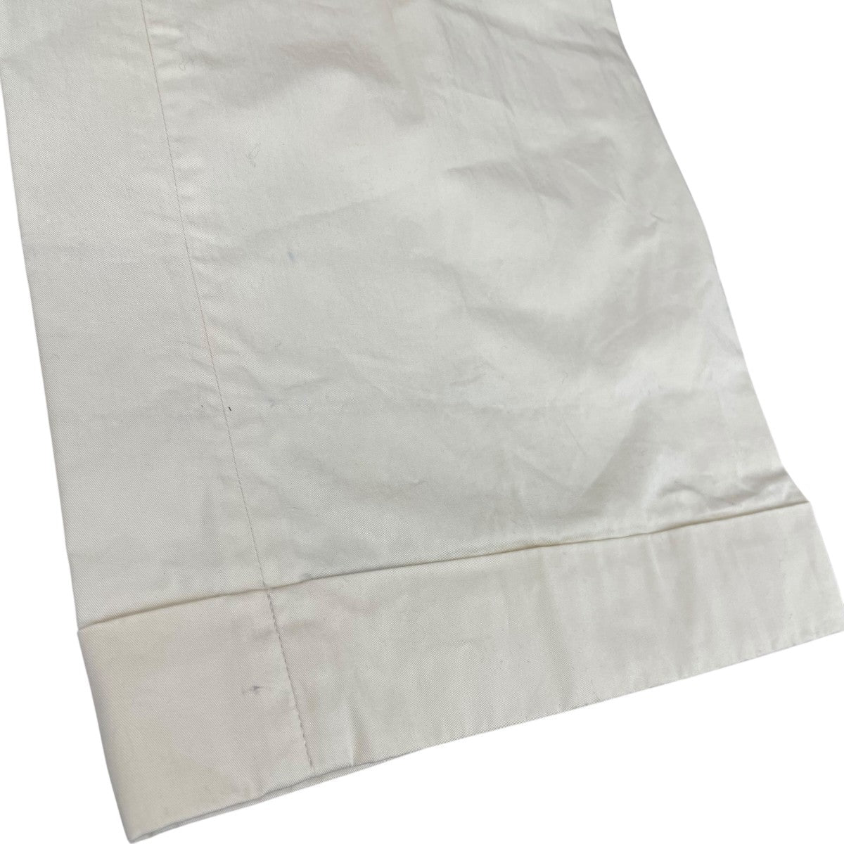 MAISON KITSUNE Cream Cotton Pant mw01103ww0102 古着・中古-10枚目のアイテム画像