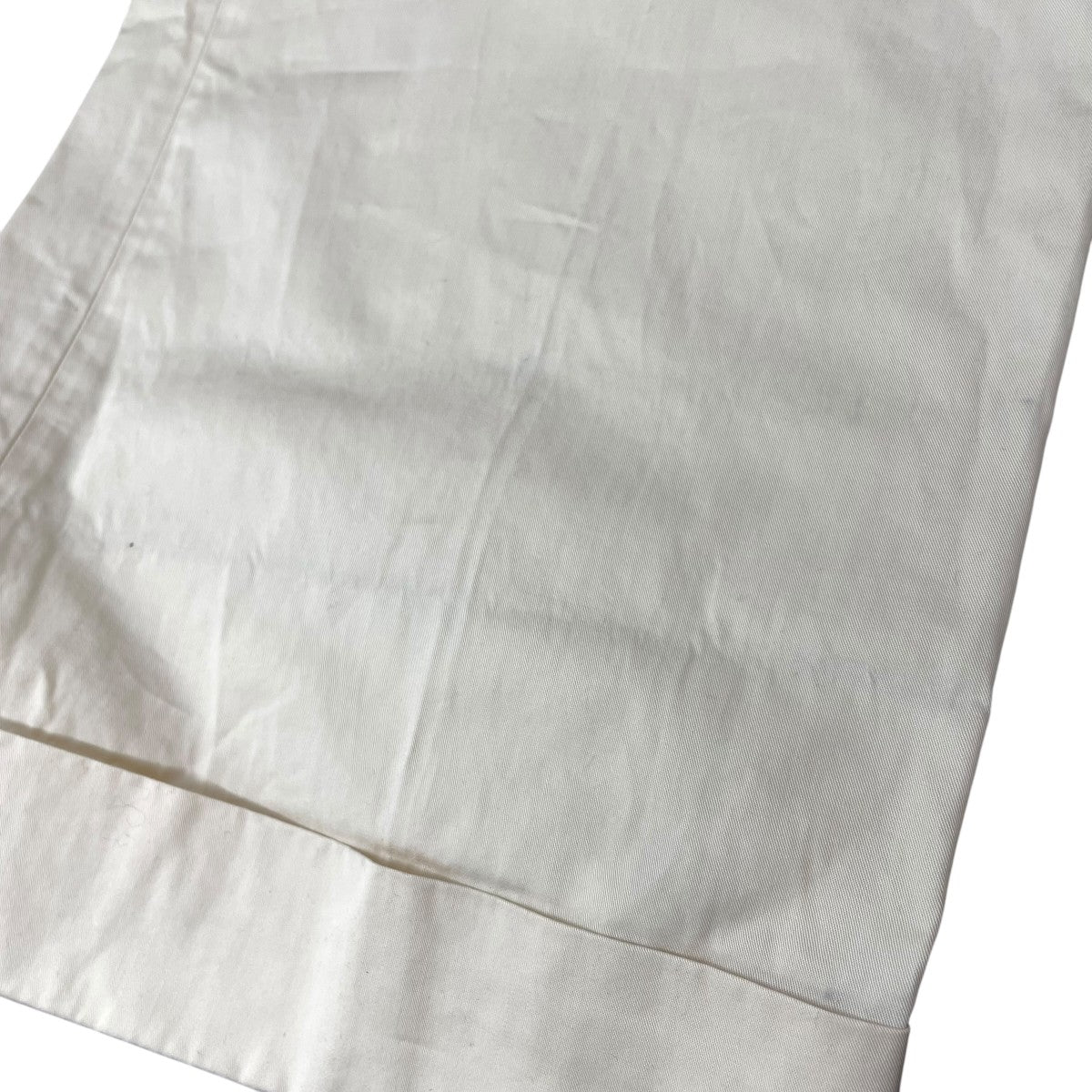 MAISON KITSUNE Cream Cotton Pant mw01103ww0102 古着・中古-9枚目のアイテム画像