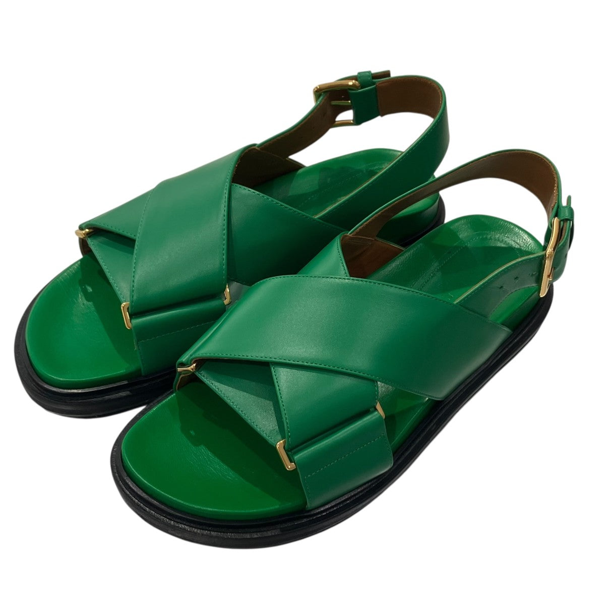 MARNI FB CRISCROSS サンダルサンダル 古着・中古-1枚目のアイテム画像