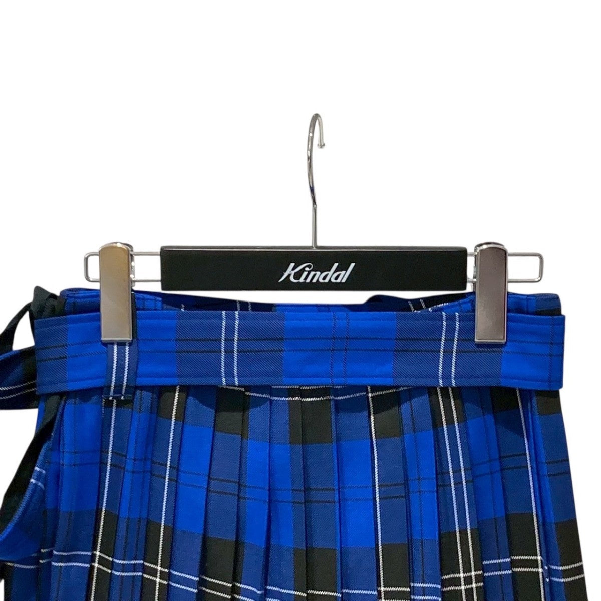 KIDILL(キディル) FOLD PLEATS PANTS BRITISH TARTANチェックパンツ