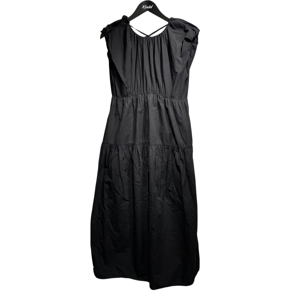 22SSBROAD SHOULDER ONE PIECEノースリーブワンピース12112-5262