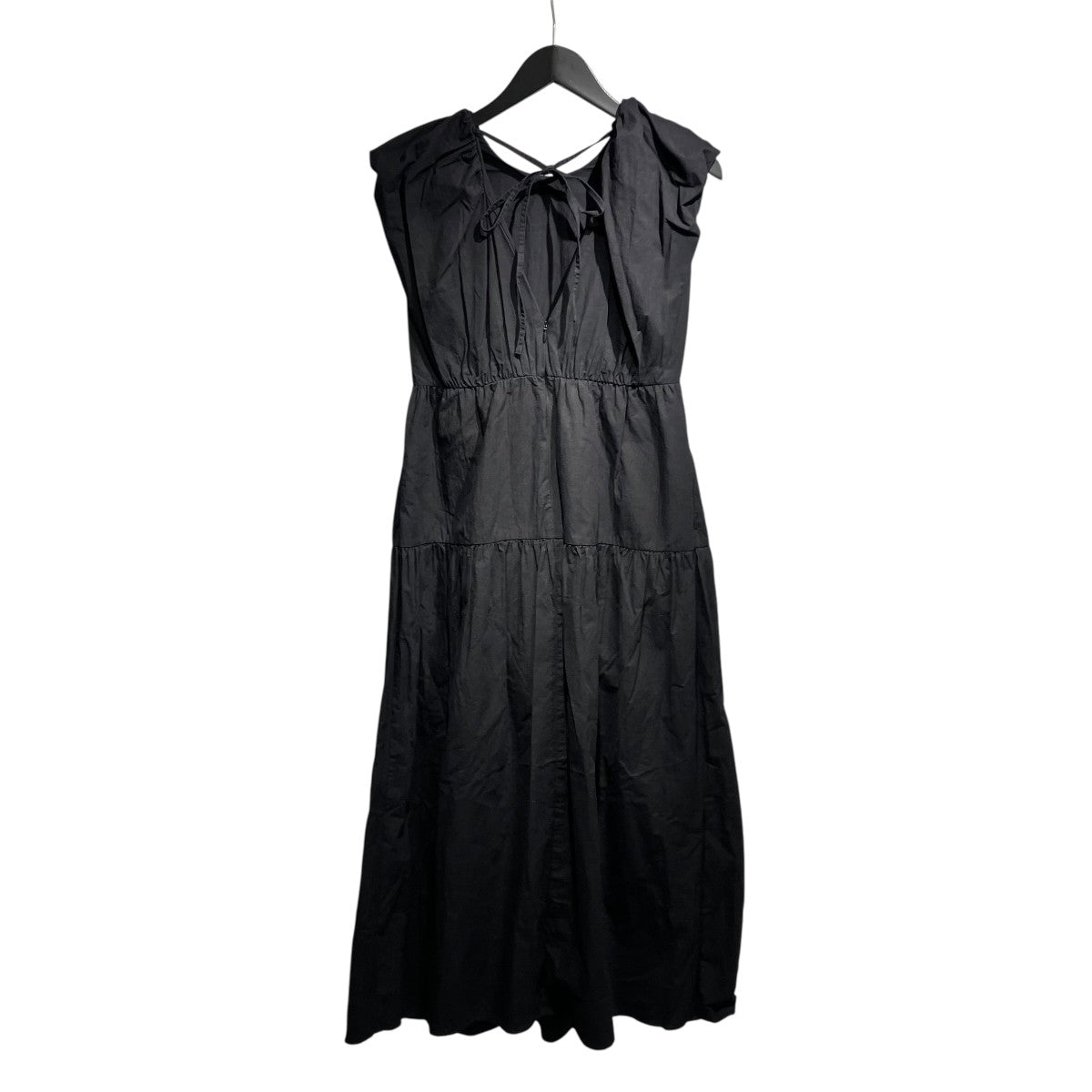 22SSBROAD SHOULDER ONE PIECEノースリーブワンピース12112-5262