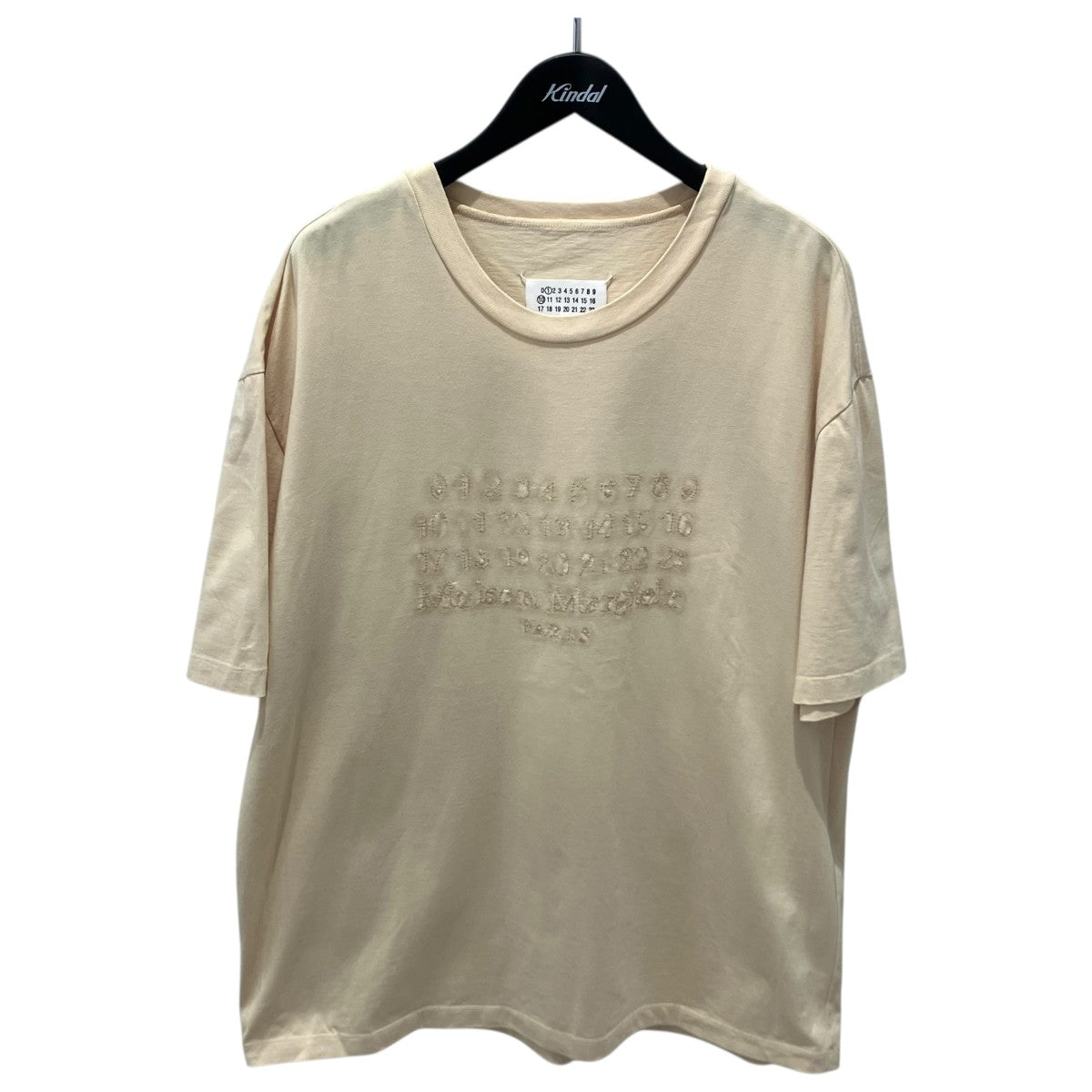 Maison Margiela 24AWエンブロイダーロゴ TシャツTシャツS50GC0703 古着・中古-1枚目のアイテム画像