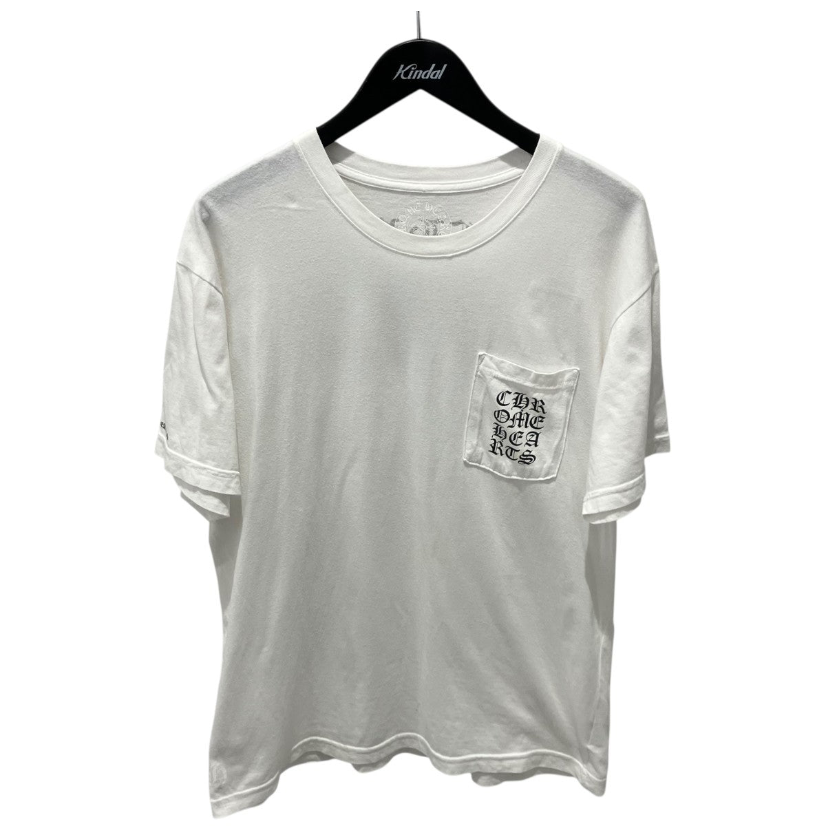 CHROME HEARTS VERTICAL LOGO TEETシャツ2212-304-0785 古着・中古-1枚目のアイテム画像