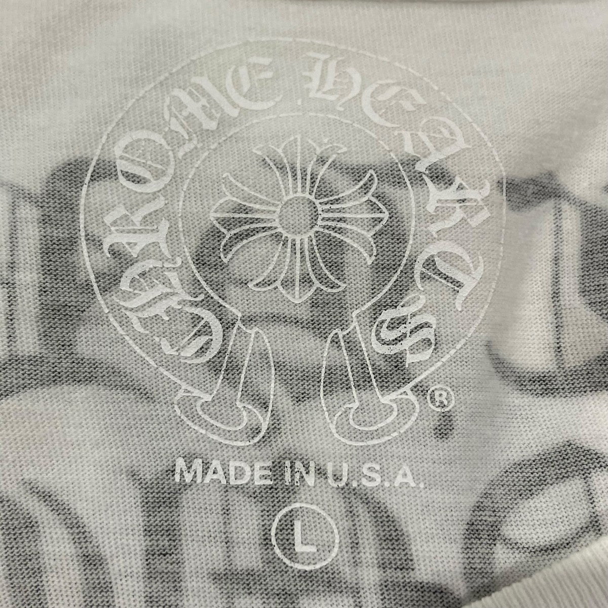CHROME HEARTS VERTICAL LOGO TEETシャツ2212-304-0785 古着・中古-5枚目のアイテム画像