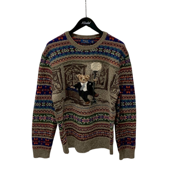【最終値下げ】Polo Ralph Lauren ポロベア ニット 雨に唄えば aa7c6ae85567bb3de8043bf70e2fb1
