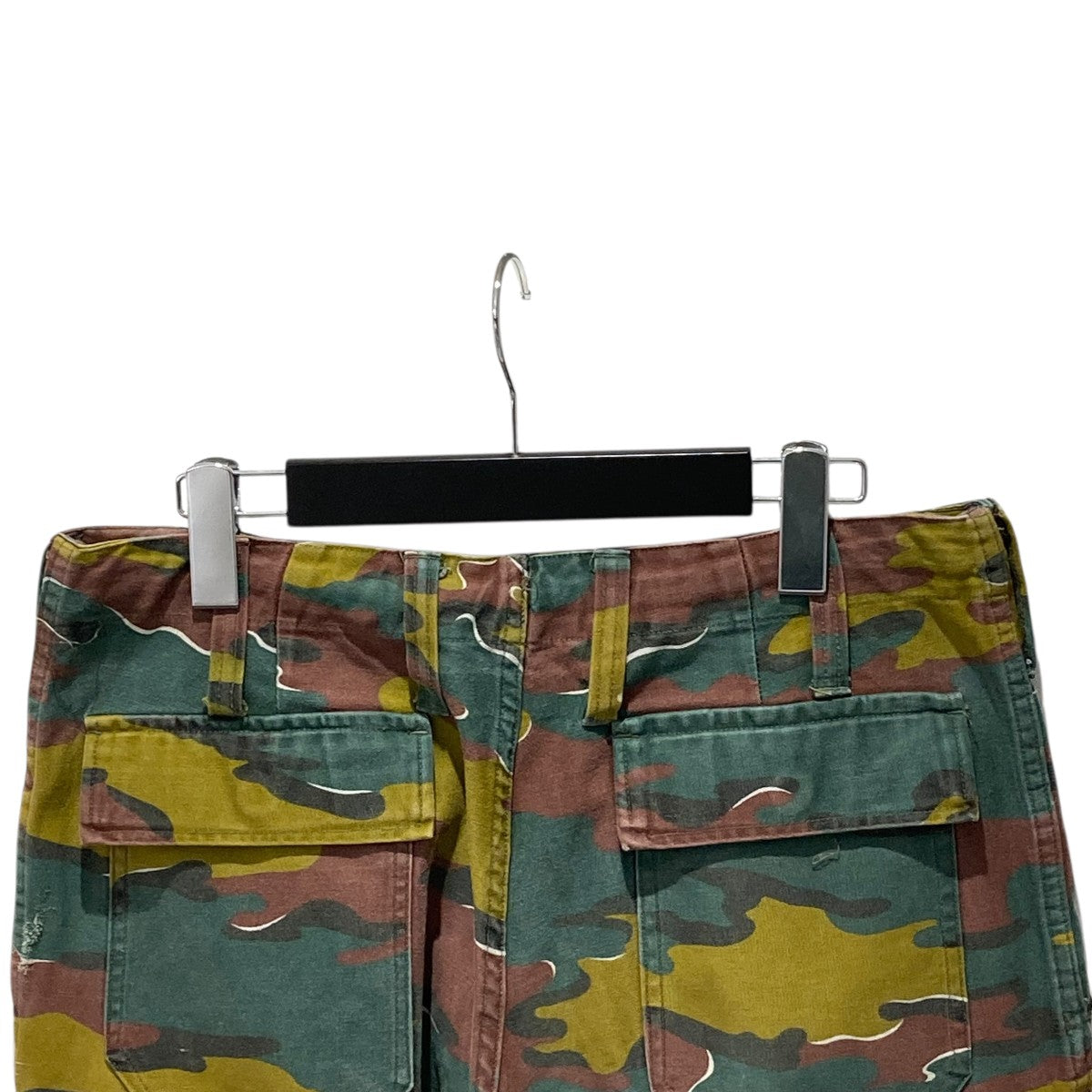 USED(ユーズド) ベルギー軍カモフラージュミリタリーパンツ マルチ