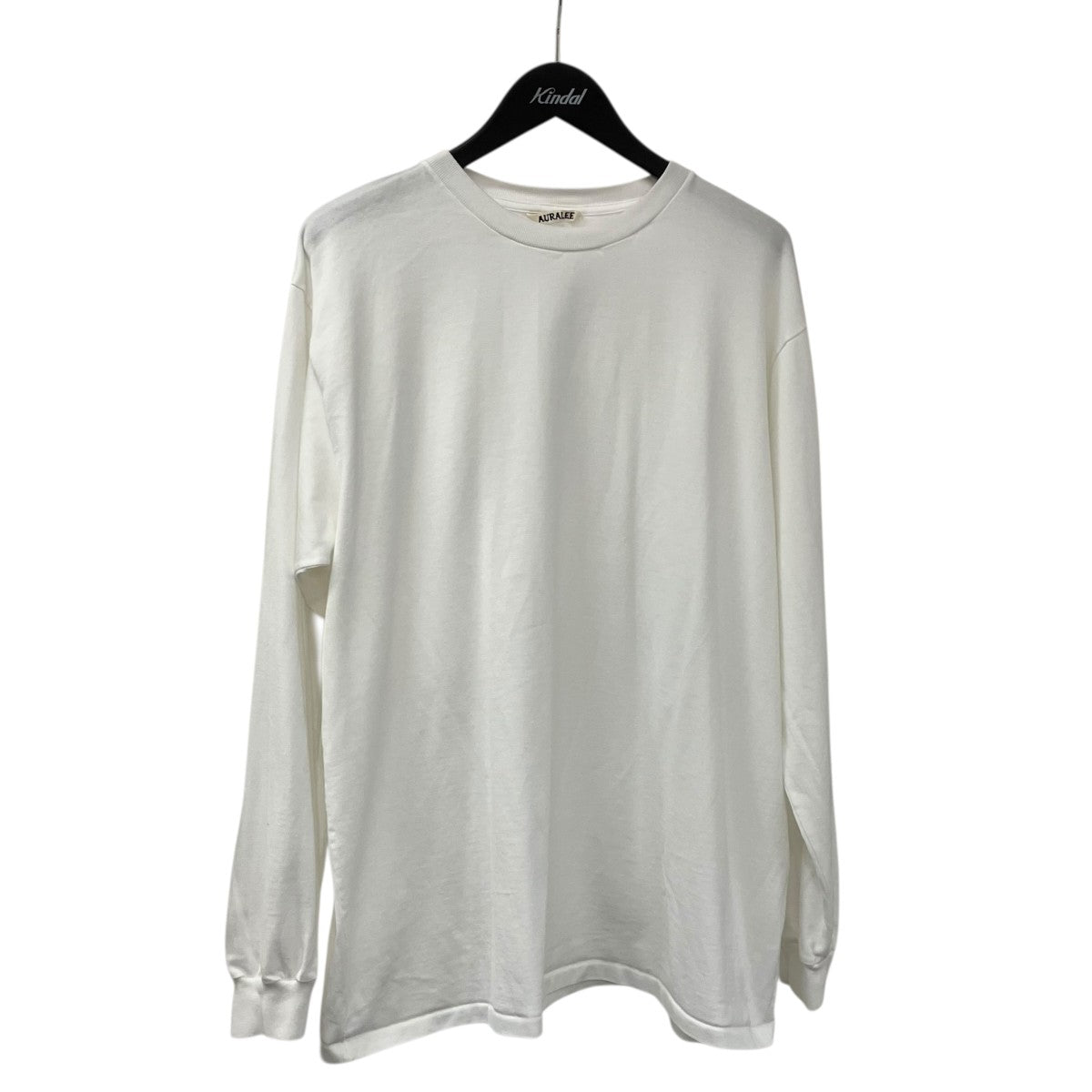 AURALEE LUSTER PLAITING L S TEE長袖TシャツA00P01GT 古着・中古-1枚目のアイテム画像