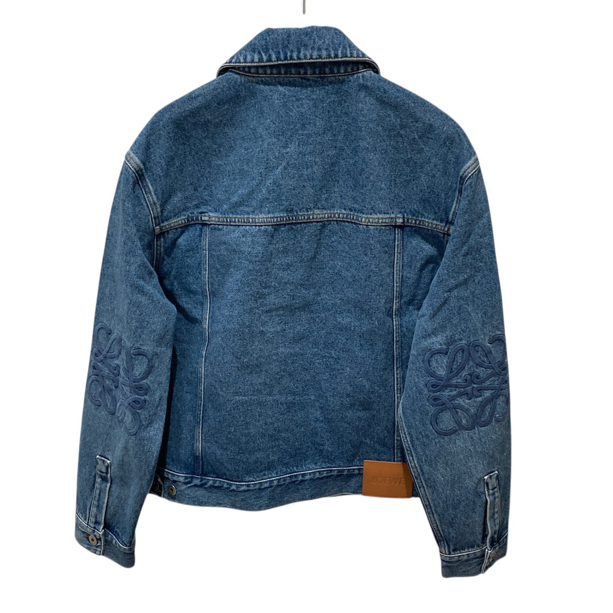 LOEWE(ロエベ) アナグラムデニムジャケット インディゴ サイズ 52