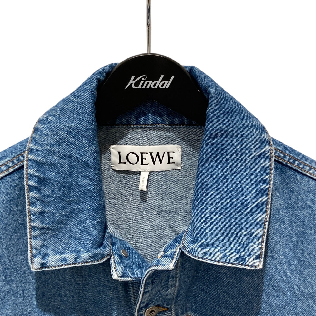 LOEWE(ロエベ) アナグラムデニムジャケット インディゴ サイズ 52