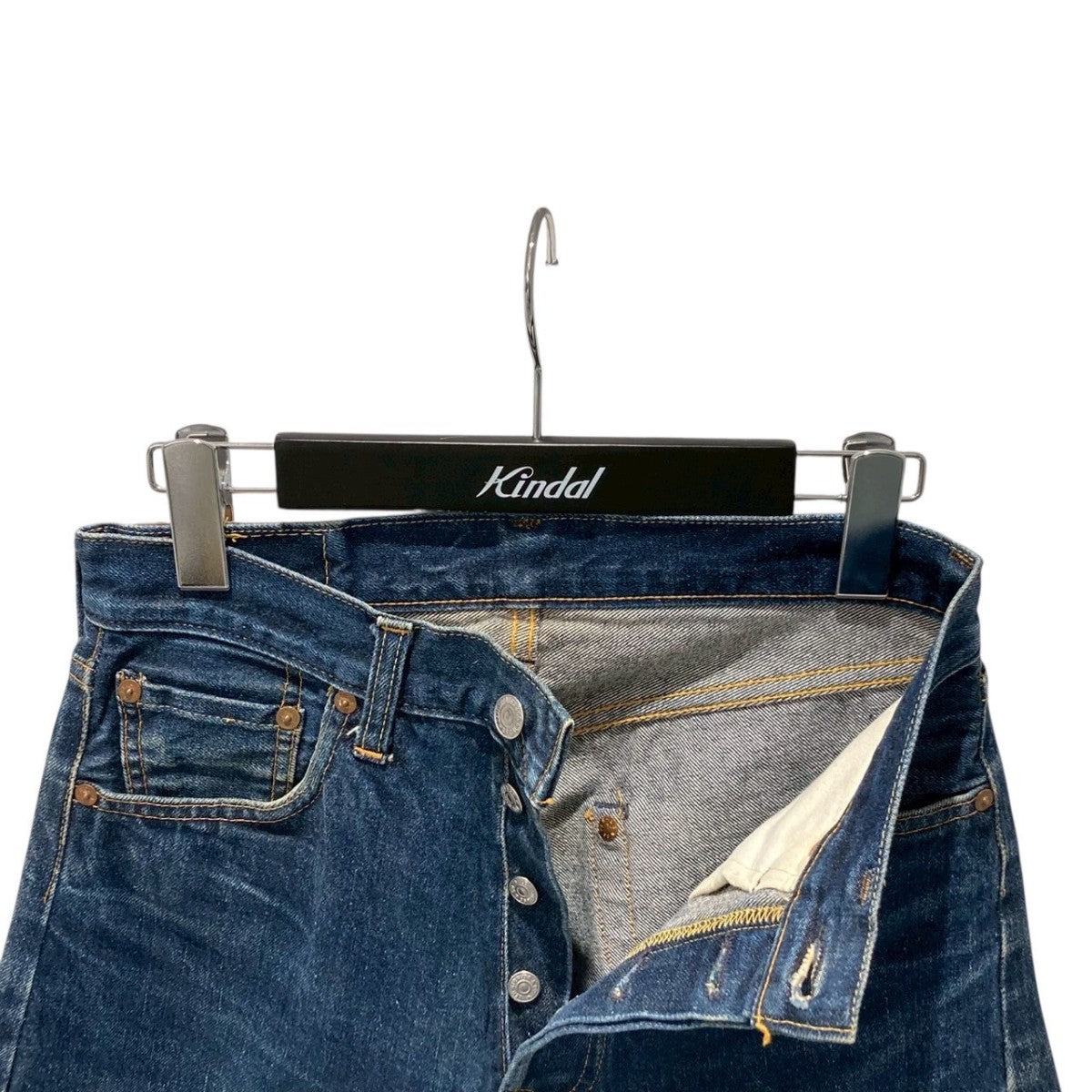 LEVI’S 501XX復刻 98年製 ボタン裏555 バレンシア工場製 BIG Eデニムパンツデニムパンツ501-0003 古着・中古-3枚目のアイテム画像