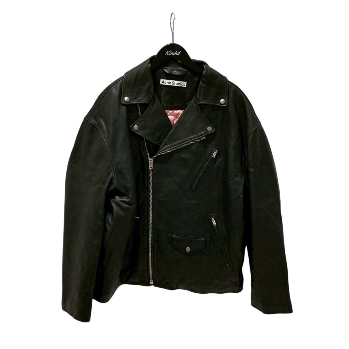 ACNE STUDIOS DISTRESSED LEATHER JACKETレザージャケットFN-MN-LEAT000212 古着・中古-1枚目のアイテム画像