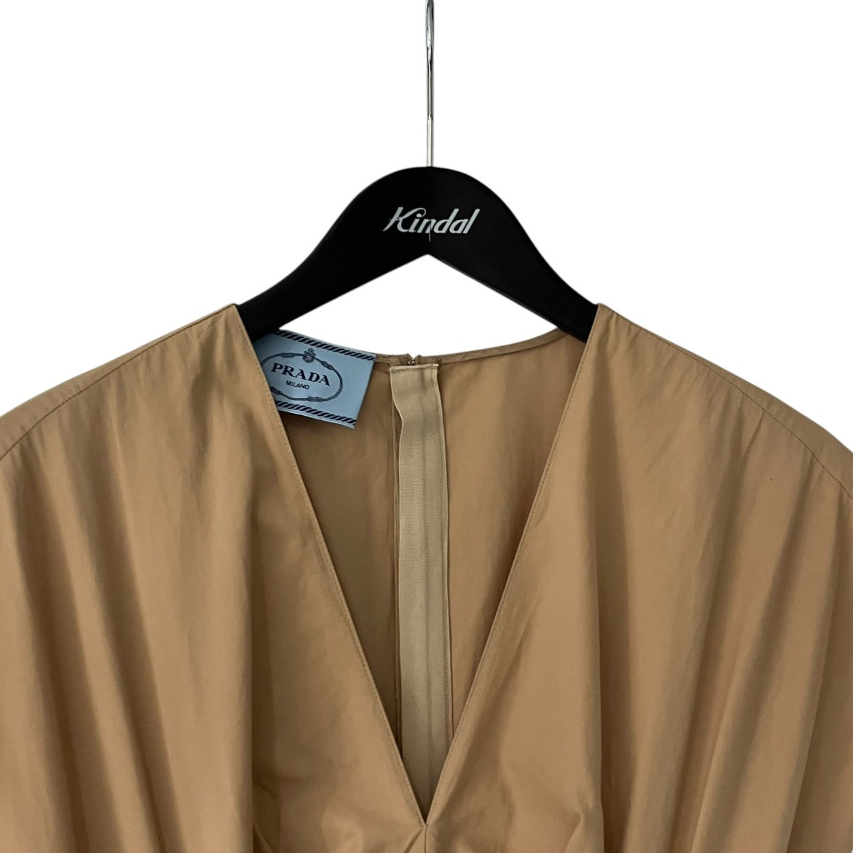 PRADA 19SSベルト付きワンピースノースリーブワンピースP39X2H 古着・中古-3枚目のアイテム画像