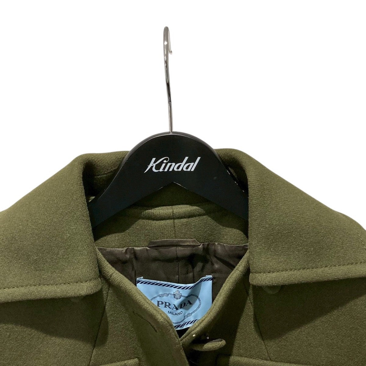PRADA(プラダ) 16年製ウールコートP569E P569E オリーブ サイズ 38