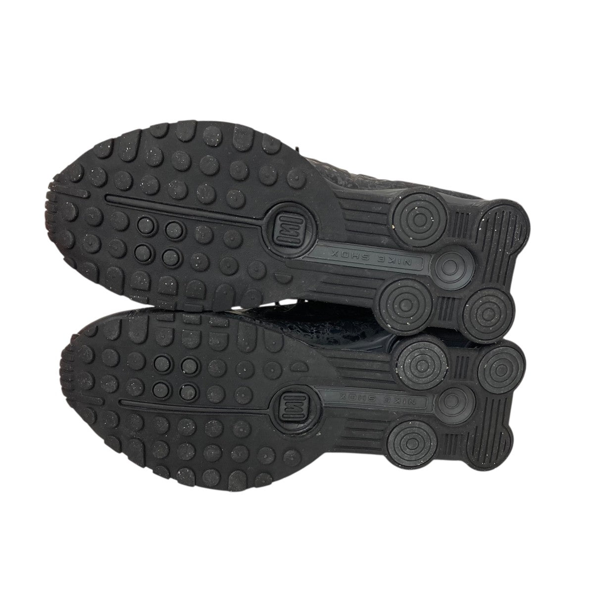 NIKE(ナイキ) Women's Shox R4 Black Floral Dark Smoke Grey