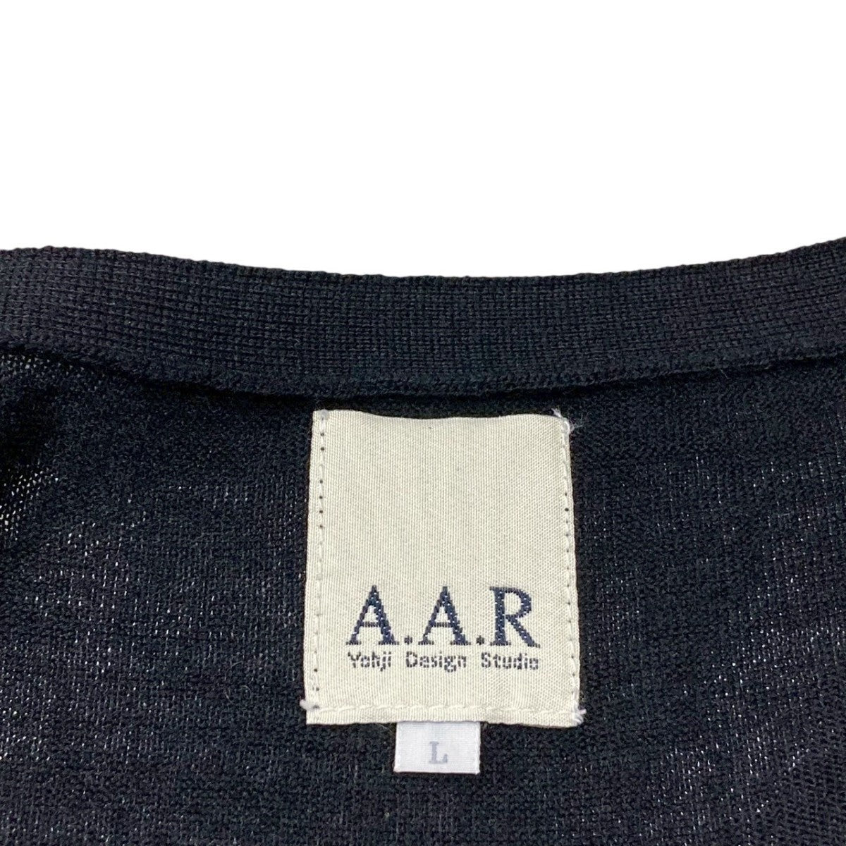 A．A．R Yohji Yamamoto VネックニットX863060 古着・中古-5枚目のアイテム画像