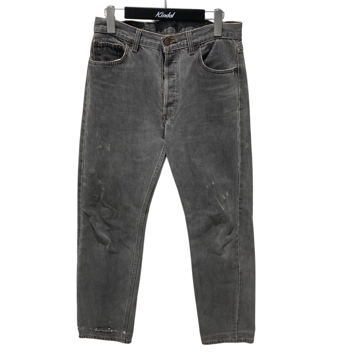 LEVI’S 90s 先染めブラックデニムパンツ501-0658 古着・中古-1枚目のアイテム画像