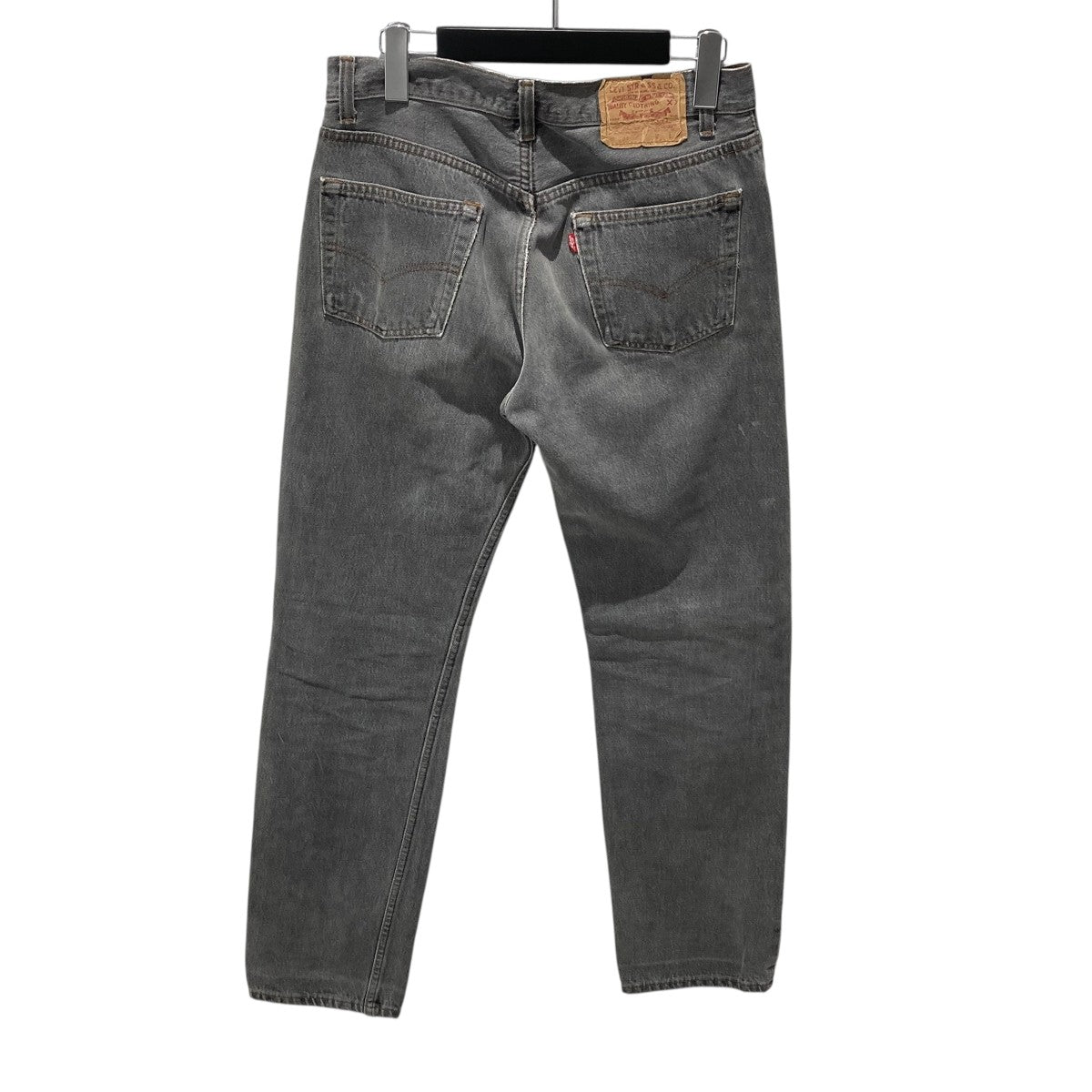 LEVI’S 90s 先染めブラックデニムパンツ501-0658 古着・中古-2枚目のアイテム画像
