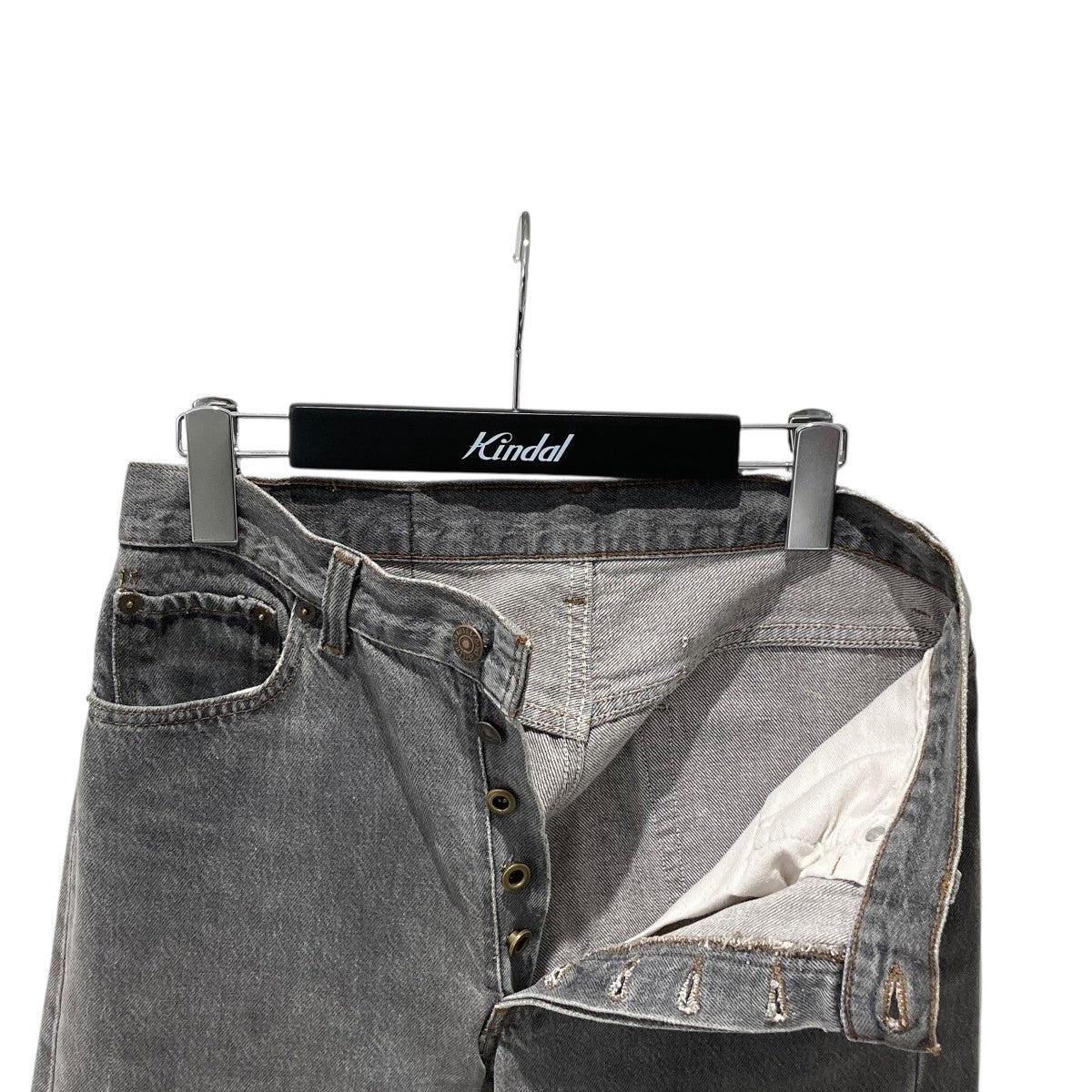 LEVI’S 90s 先染めブラックデニムパンツ501-0658 古着・中古-3枚目のアイテム画像