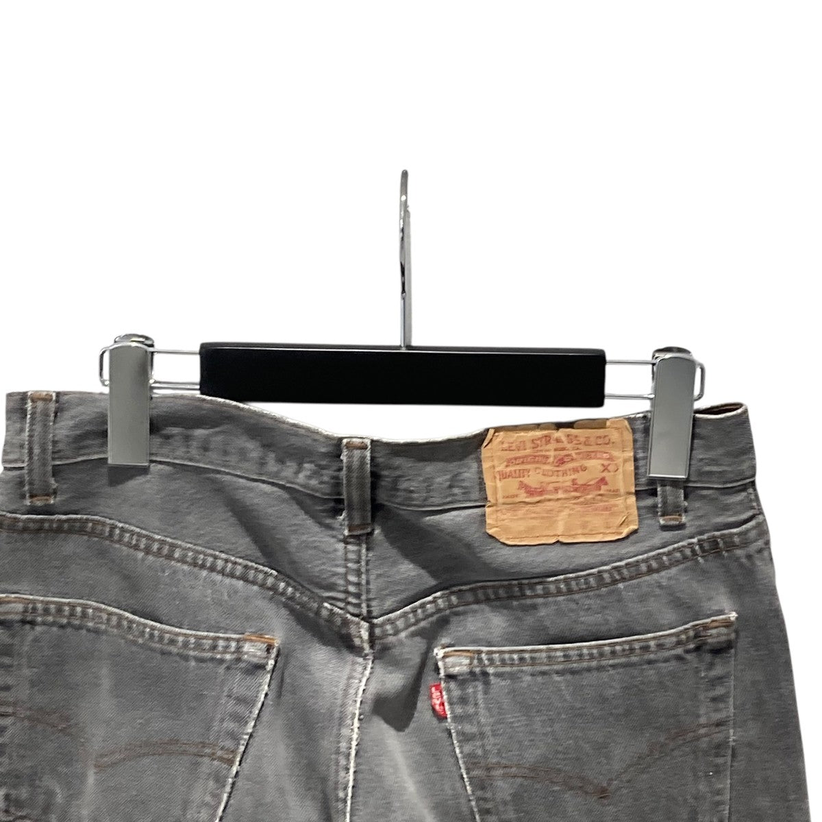 LEVI’S 90s 先染めブラックデニムパンツ501-0658 古着・中古-5枚目のアイテム画像
