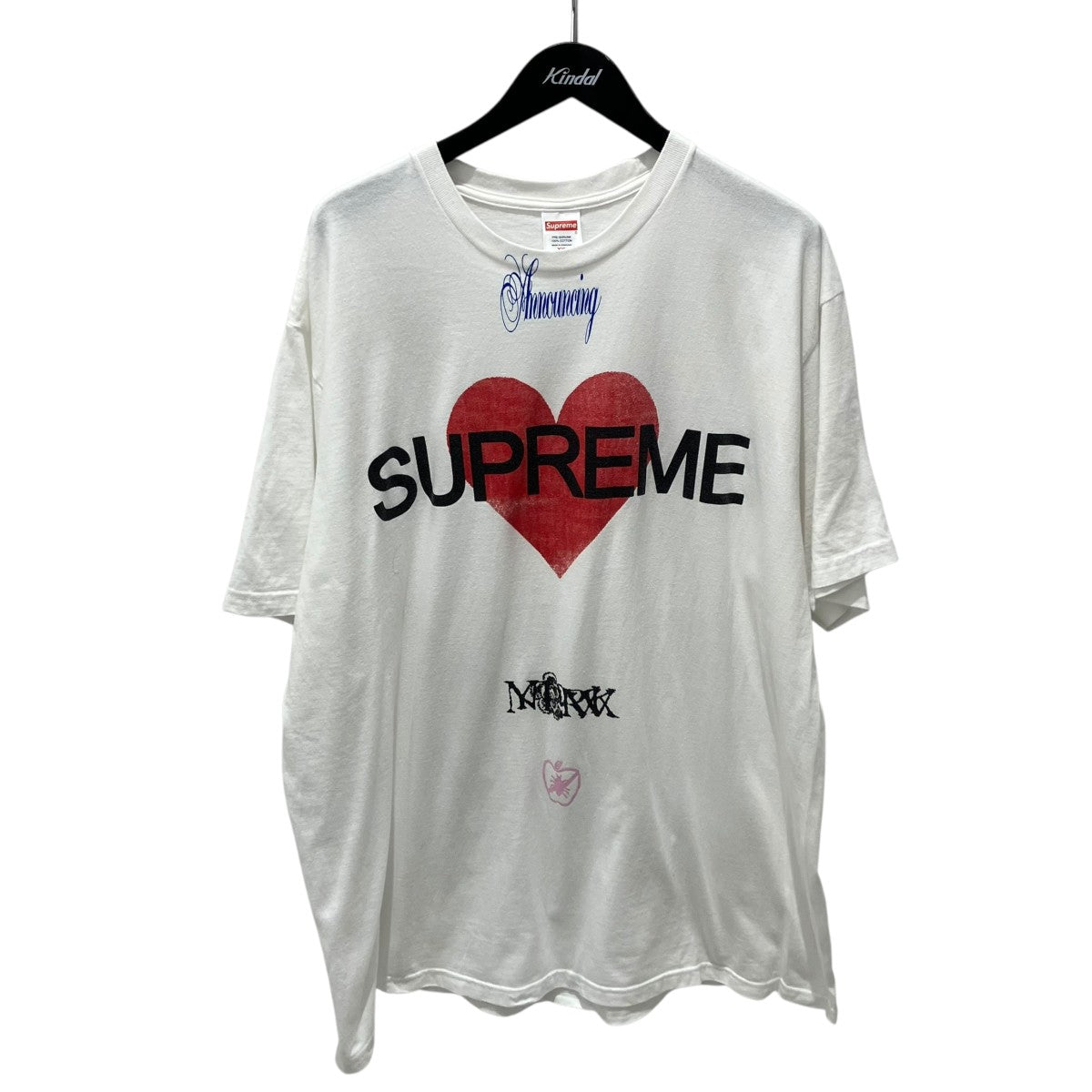 Supreme 25SSANNOUCING TEETシャツ 古着・中古-1枚目のアイテム画像