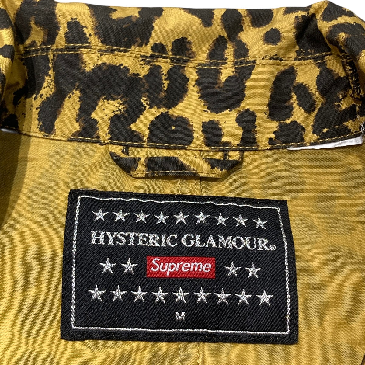 Supreme×HYSTERIC GLAMOUR Leopard Trenchレオパードトレンチコート