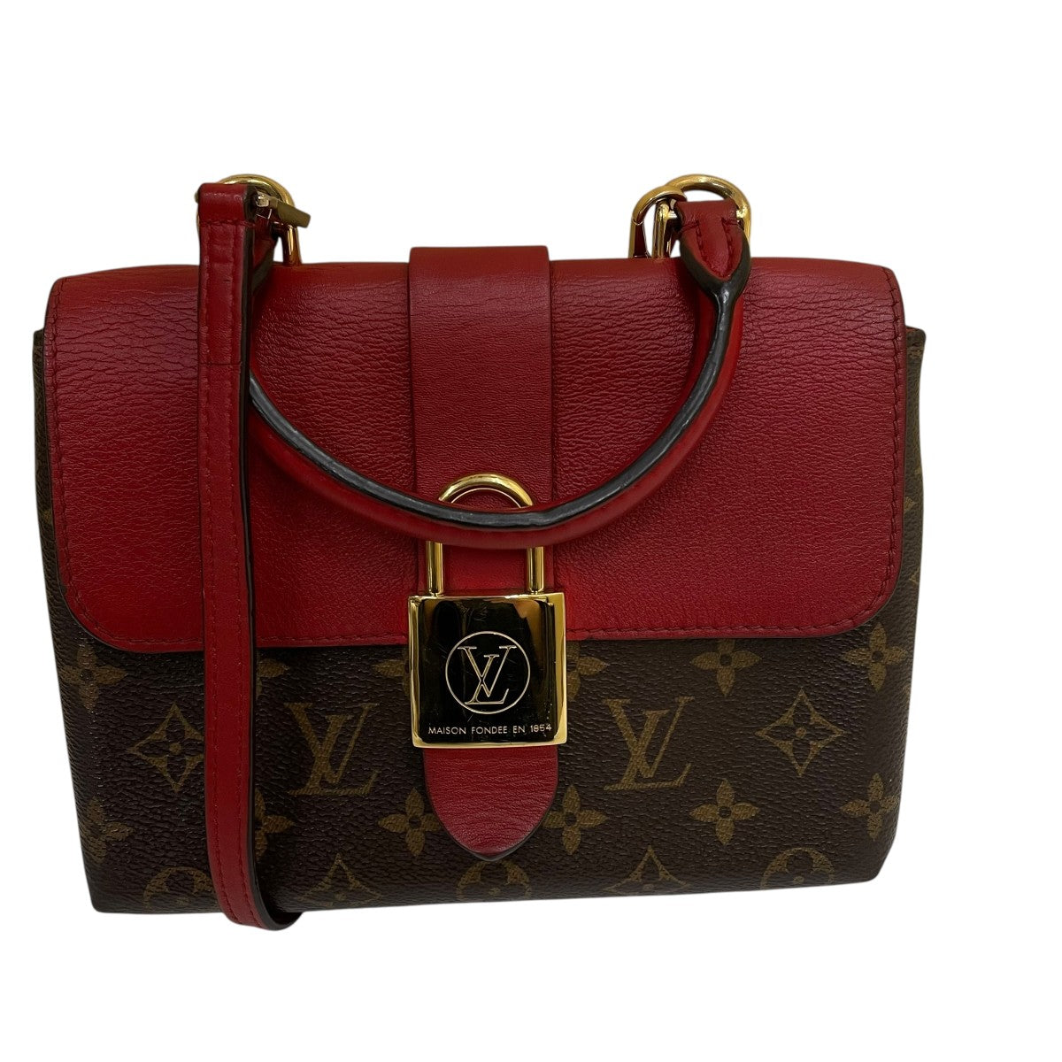 LOUIS VUITTON ロッキー BBモノグラムレザーハンドバッグ ショルダーバッグM44322 古着・中古-1枚目のアイテム画像