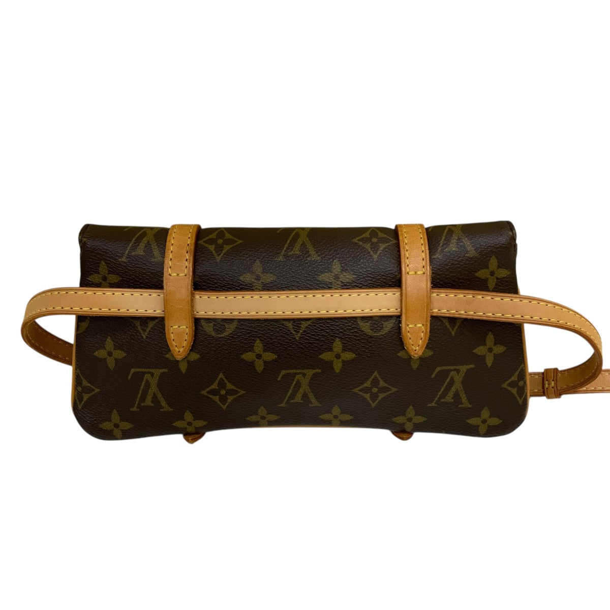LOUIS VUITTON ポシェットマレルモノグラムレザーウエストバッグM51159 古着・中古-2枚目のアイテム画像