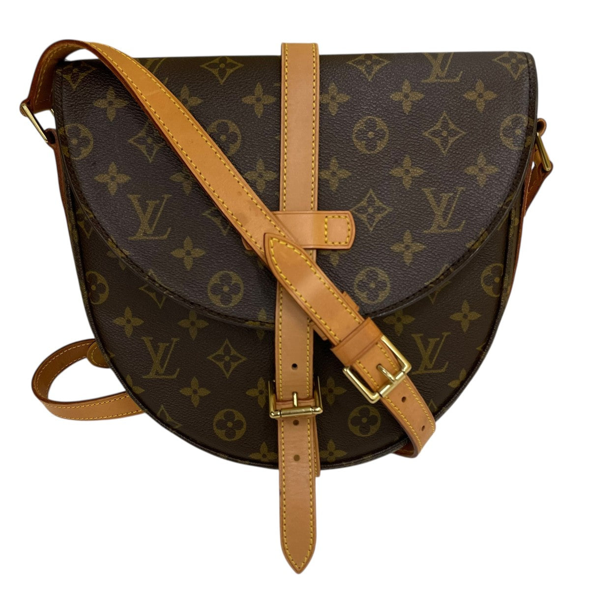 LOUIS VUITTON シャンティGMモノグラムレザーショルダーバッグM40647 古着・中古-1枚目のアイテム画像