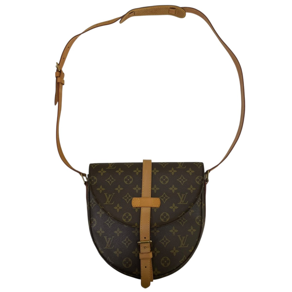 LOUIS VUITTON シャンティGMモノグラムレザーショルダーバッグM40647 古着・中古-3枚目のアイテム画像