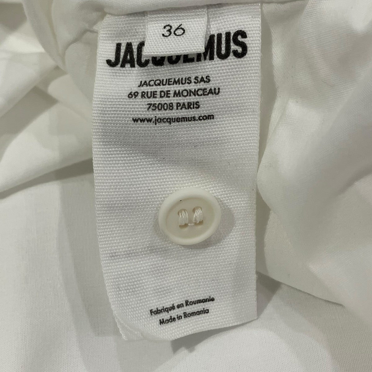JACQUEMUS 半袖シャツ233SH041-1454-100 古着・中古-5枚目のアイテム画像