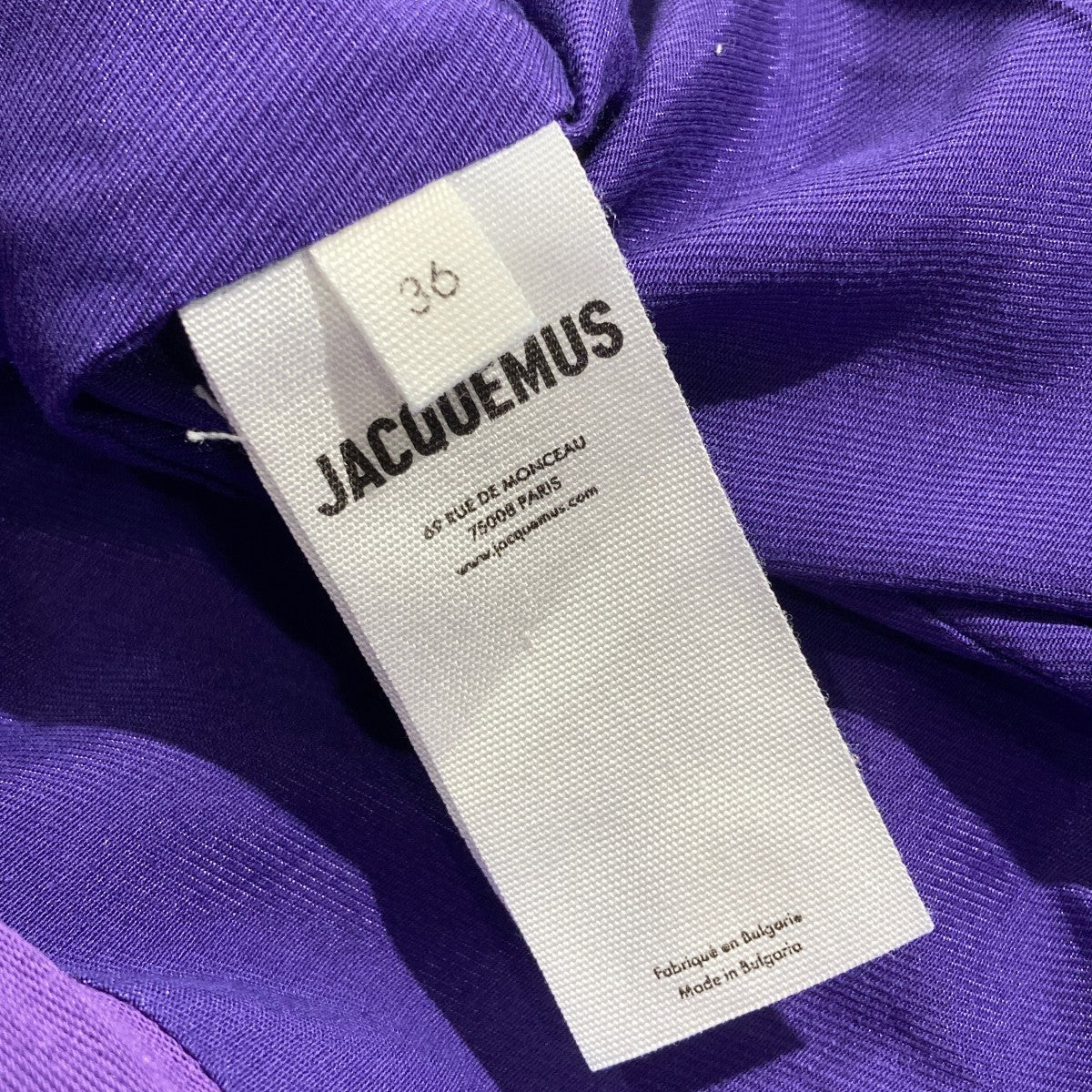 JACQUEMUS アマロツイルジャケット231JA023-1341 古着・中古-5枚目のアイテム画像