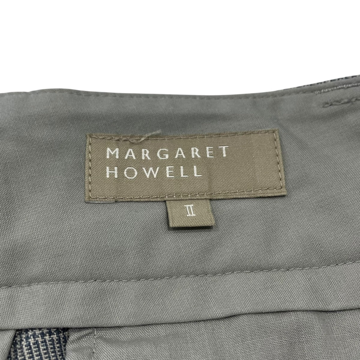 MARGARET HOWELL(マーガレットハウエル) PRINCE OF WALES LINEN パンツ