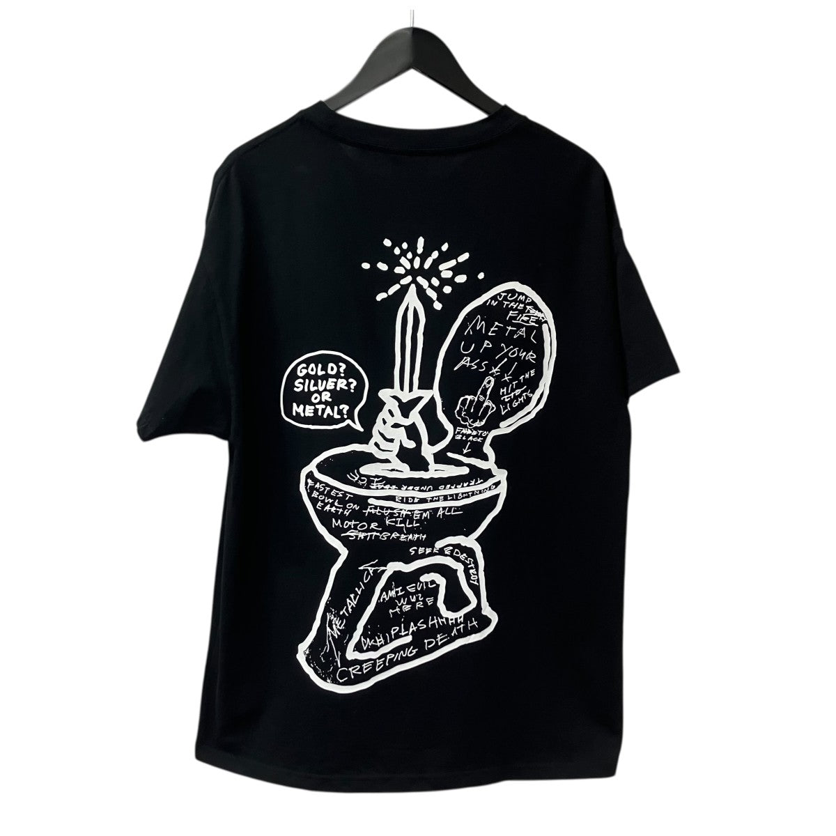 MADSAKI×METALLICA 25SSポケットTシャツ 古着・中古-2枚目のアイテム画像