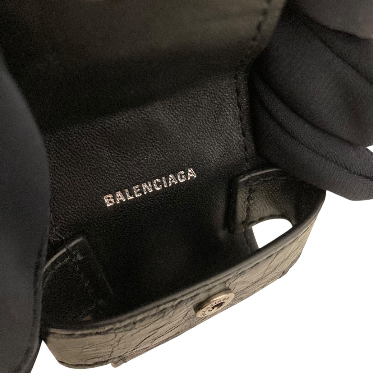 BALENCIAGA LE CAGOLE XS Flap Bagショルダーバッグ719082 古着・中古-8枚目のアイテム画像