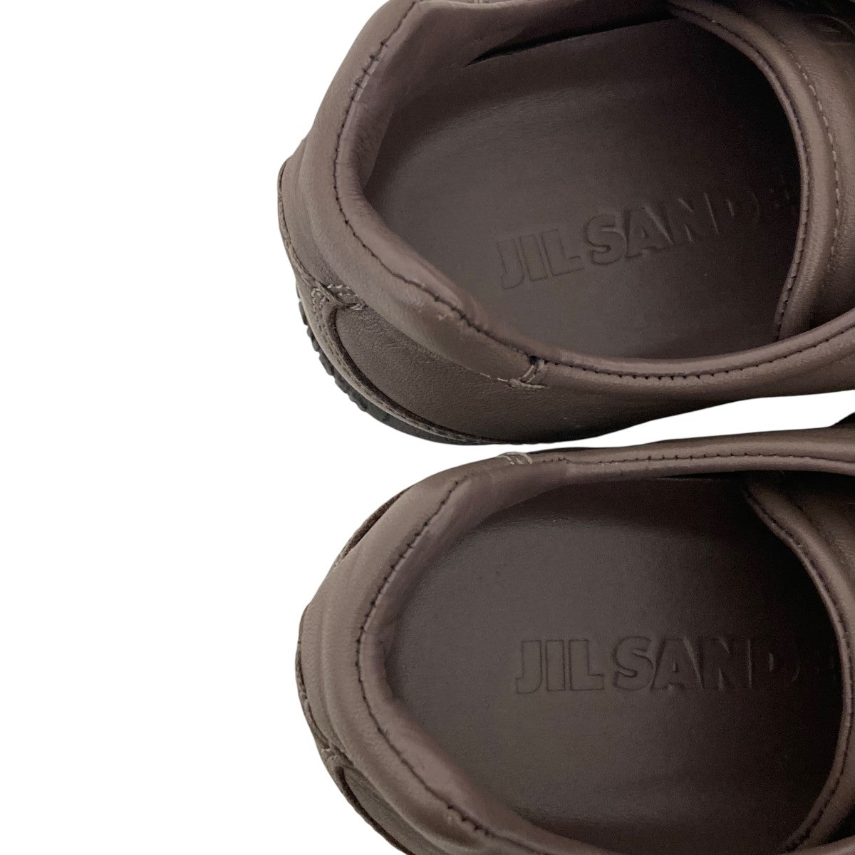 JIL SANDER レザーローカットスニーカーji25550 古着・中古-4枚目のアイテム画像