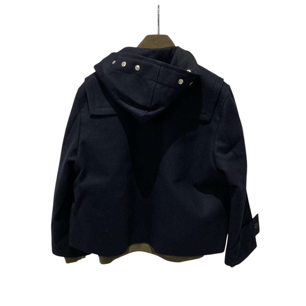 sacai 25AWWool Melton Blousonダッフルコート25-03846M 古着・中古-2枚目のアイテム画像
