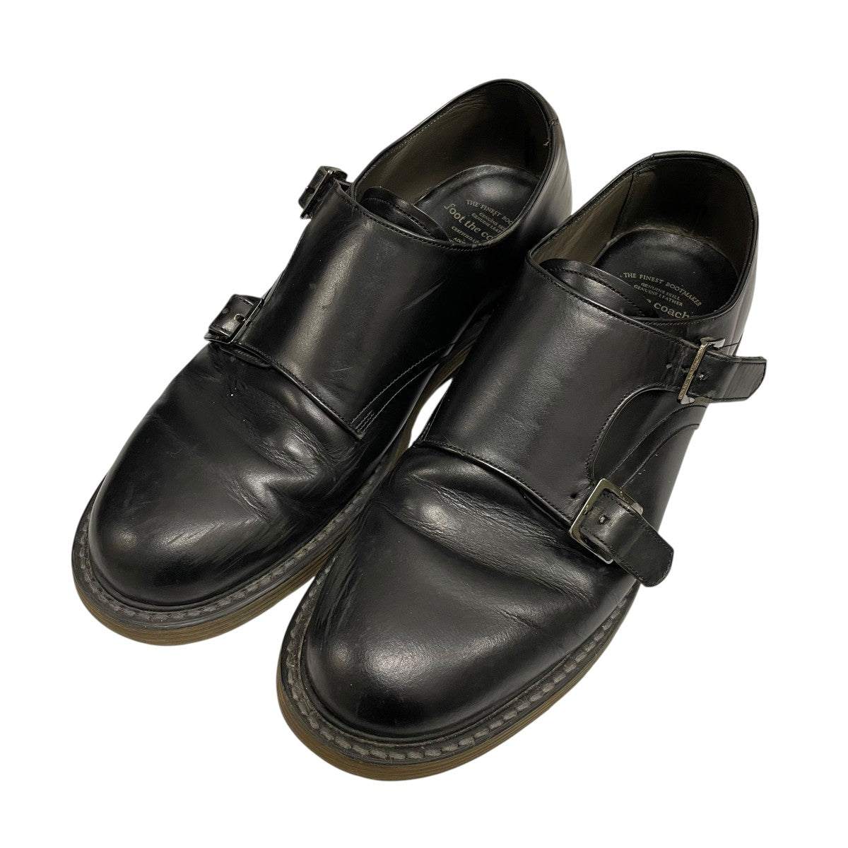 ダブルモンクレザーシューズ1712002