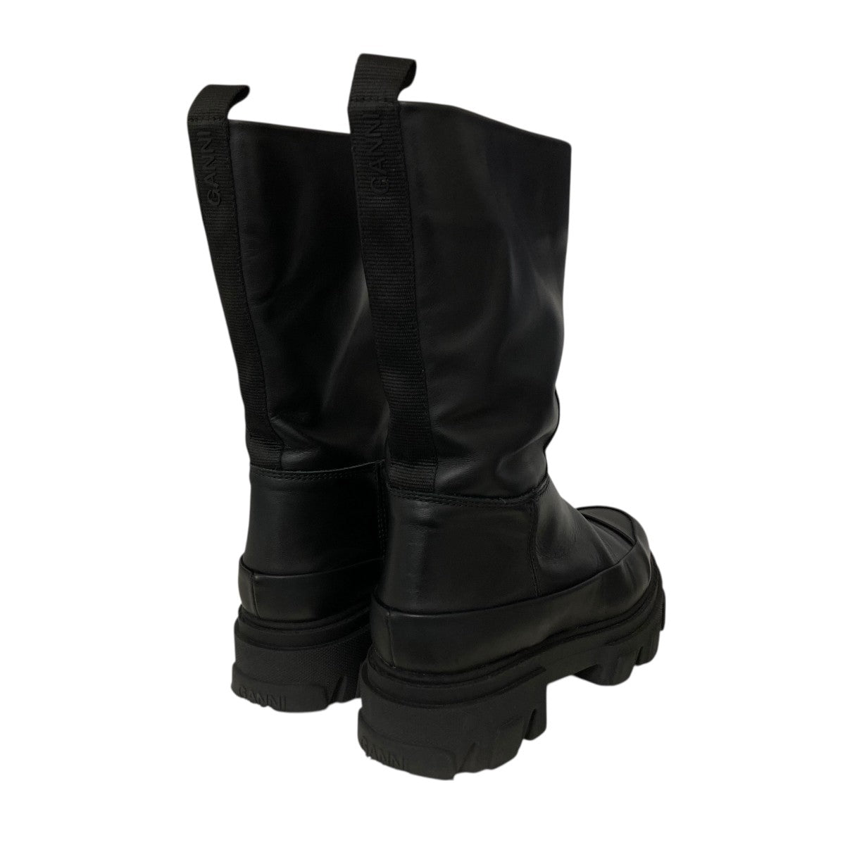 GANNI ガニー チャンキーソールフロントジップアップブーツ 38 8103000054034_1.jpg?v=