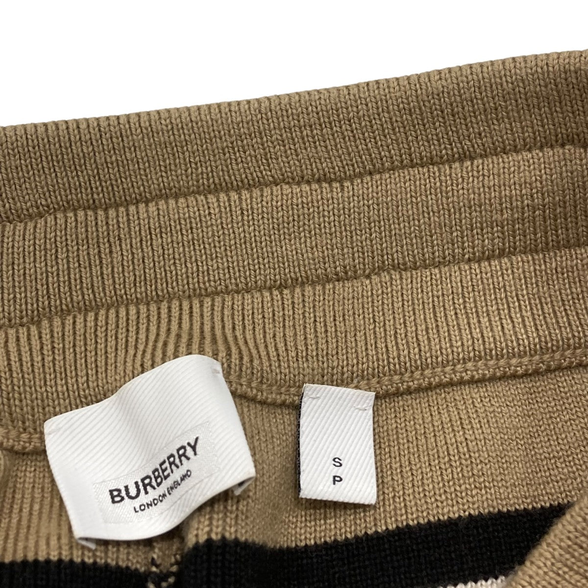 バーバリーラメニット BURBERRY(バーバリー) ケントンストライプニットショーツ8011580