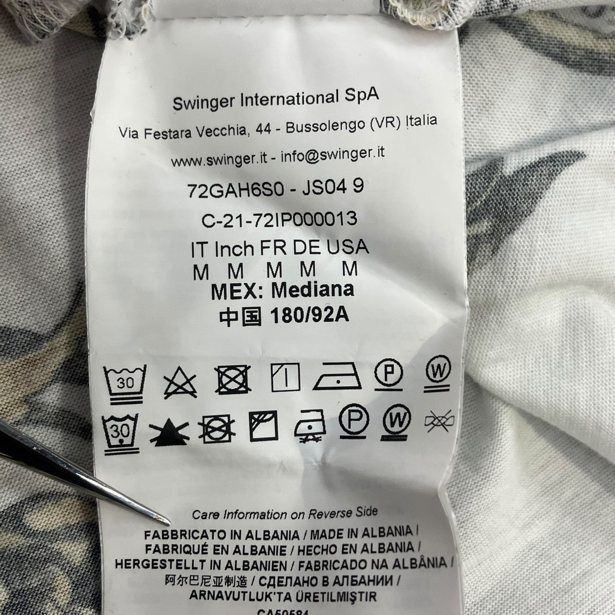 Tシャツ72GAH6S0