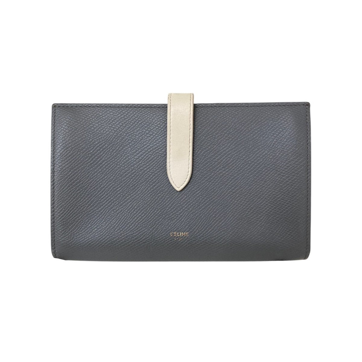 CELINE ラージストラップウォレット10B633BRU 古着・中古-1枚目のアイテム画像