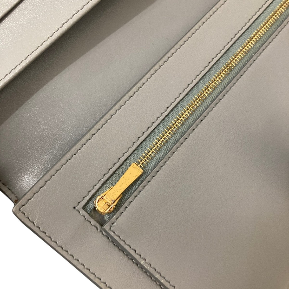 CELINE ラージストラップウォレット10B633BRU 古着・中古-7枚目のアイテム画像