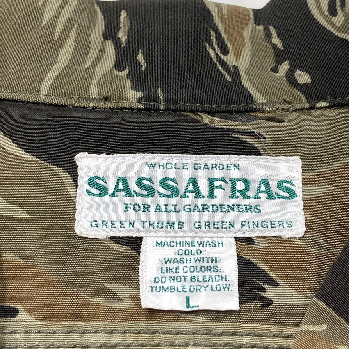SASSAFRAS(ササフラス) カモフラタイガーカモジャケット カーキ