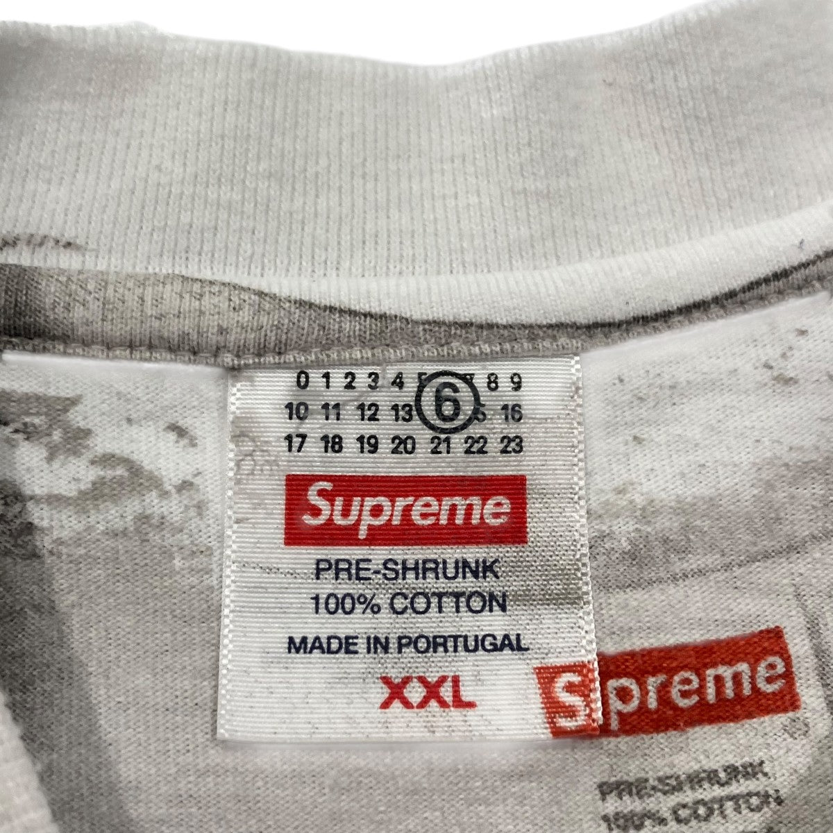 Supreme×MM6 Maison Margiela BOX LOGO半袖Tシャツ 古着・中古-5枚目のアイテム画像