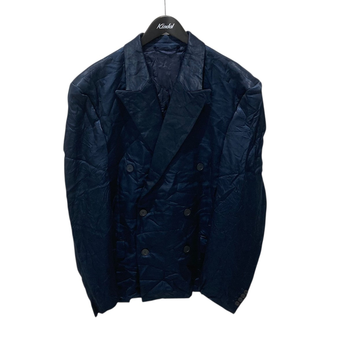 BALENCIAGA シワ加工レーヨンオーバーサイズダブルジャケット751754 古着・中古-3枚目のアイテム画像