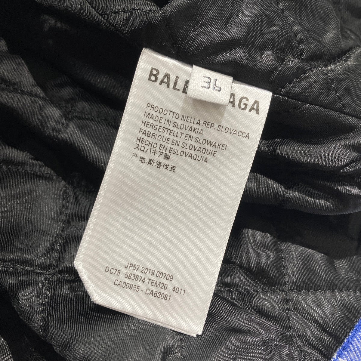 チェックスウィングチェック中綿シャツ583874