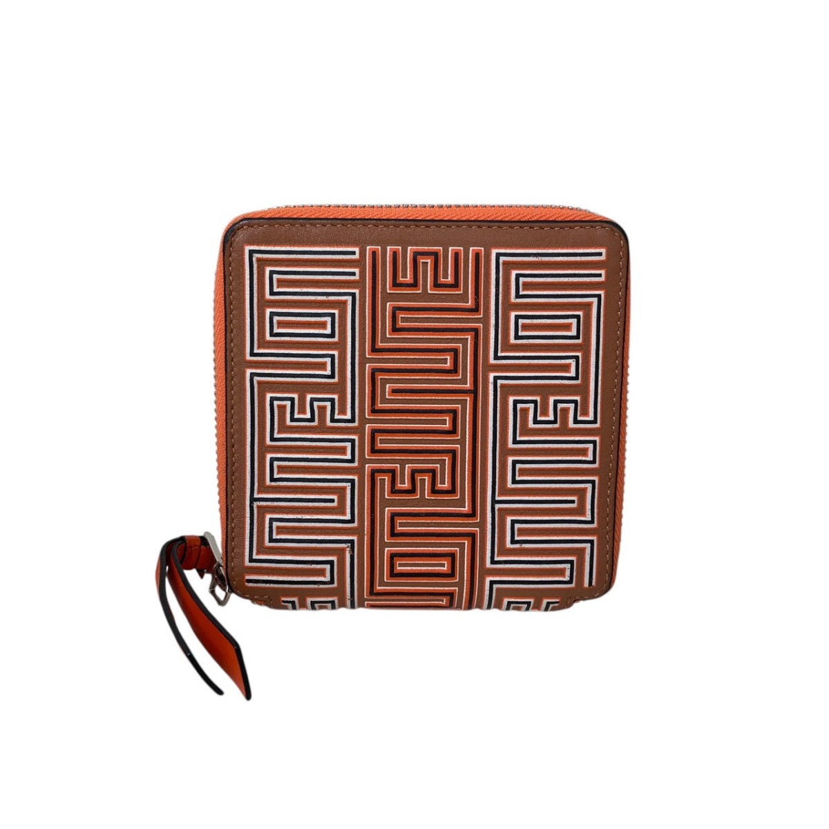 LOEWE メイズスクエアジップコンパクトウォレット財布 古着・中古-1枚目のアイテム画像
