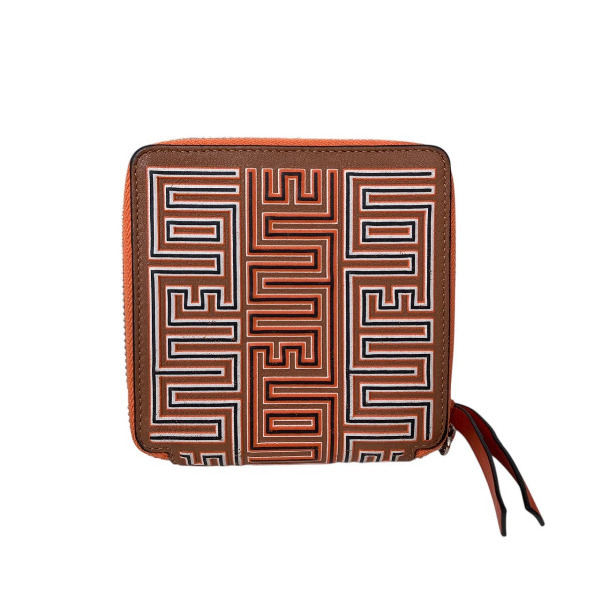 LOEWE メイズスクエアジップコンパクトウォレット財布 古着・中古-2枚目のアイテム画像