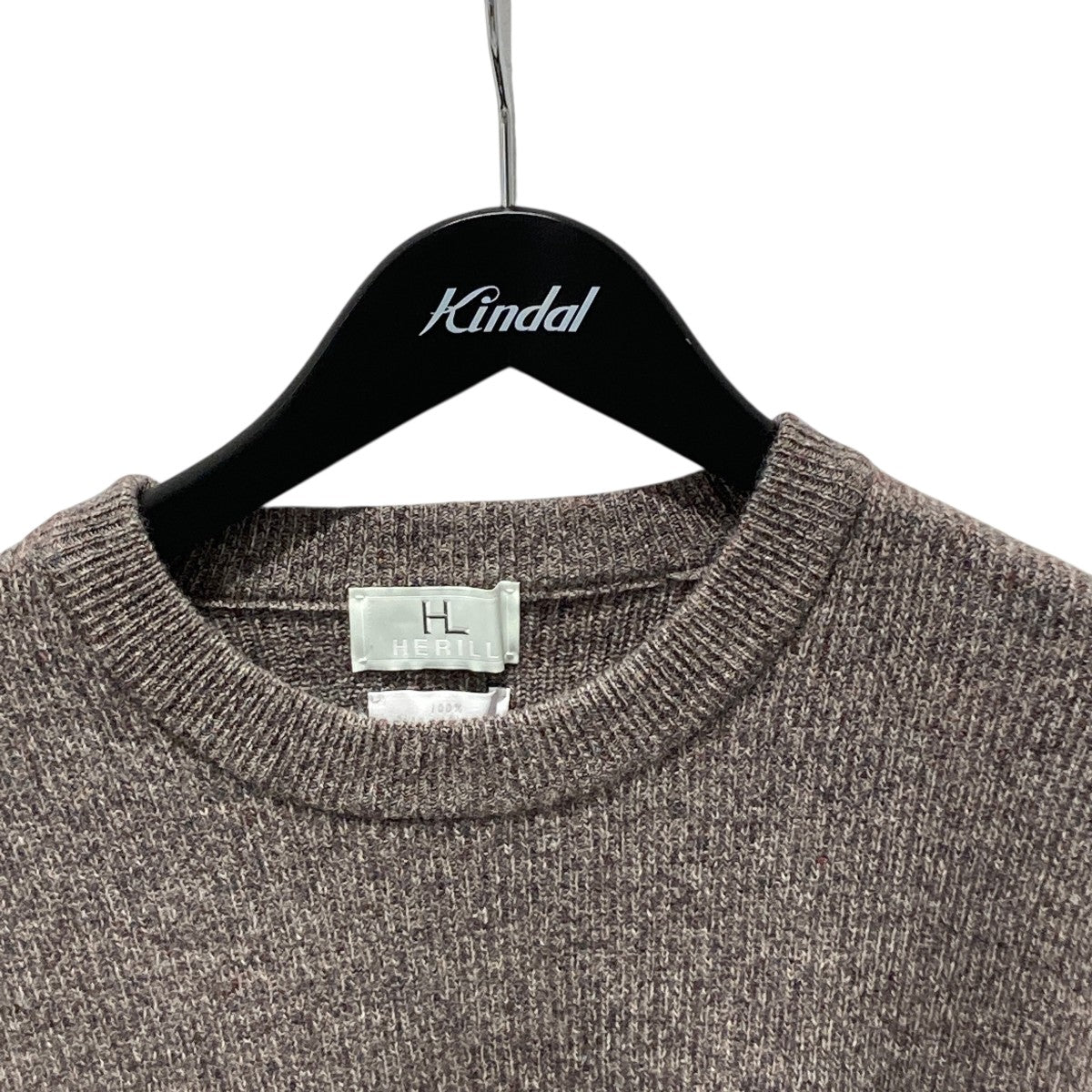 HERILL(ヘリル) クルーネックニット25-080-HL-8070-30 25-080-HL-8070